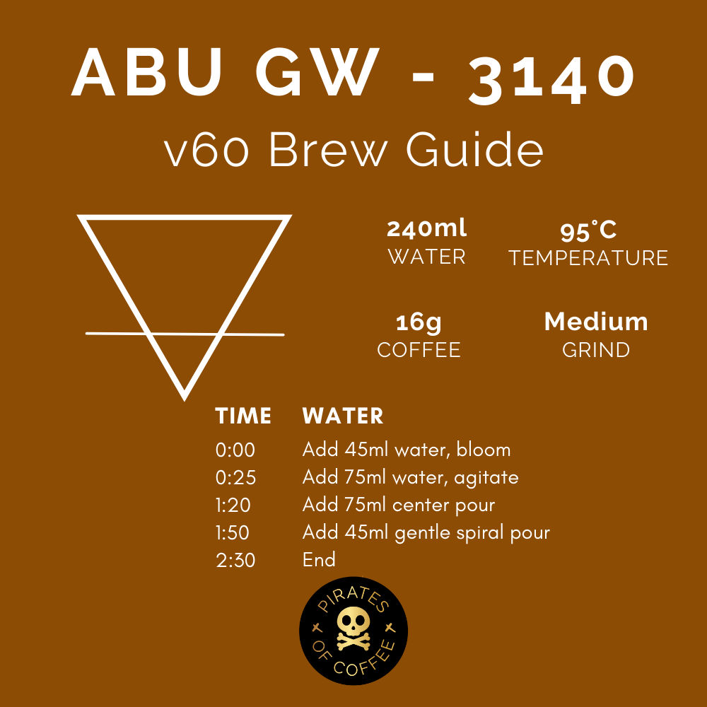 ABU Geisha GW-3140: Panama Anaerobic Washed