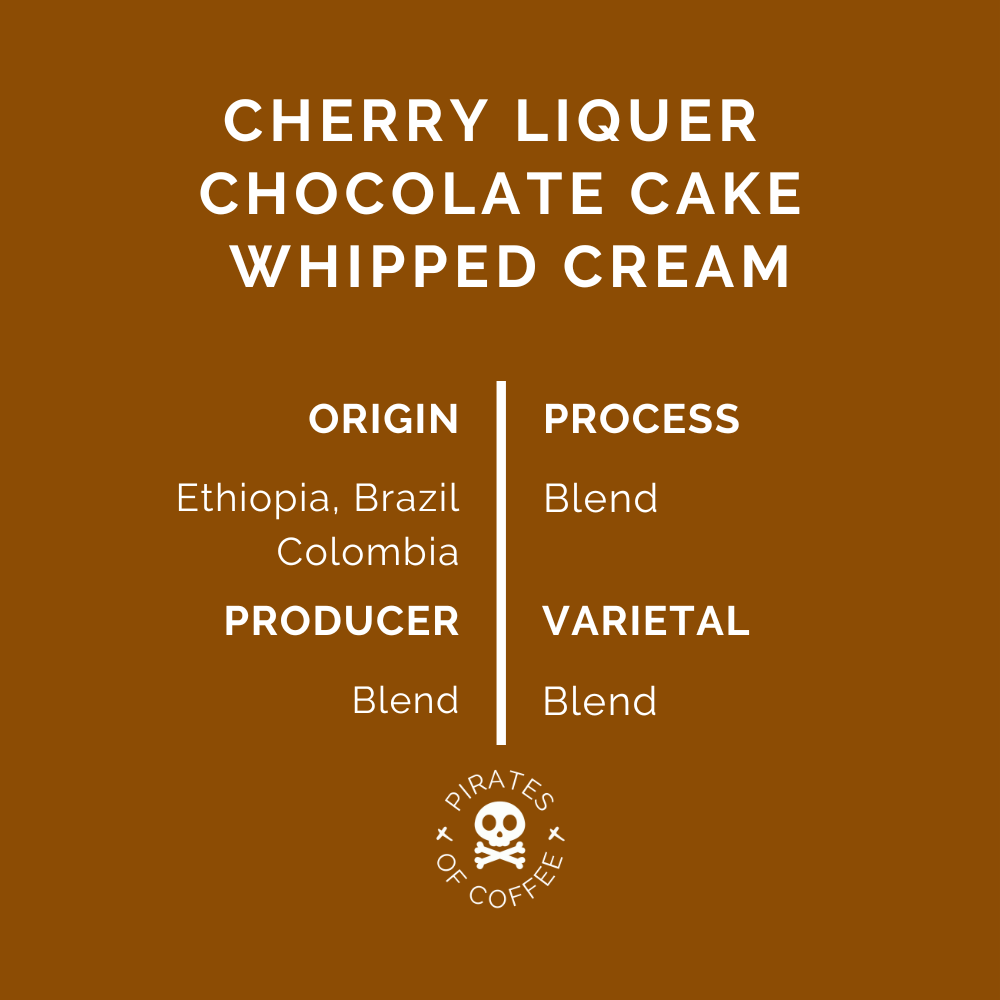 BLACK FOREST CAKE: Espresso Milk-Based