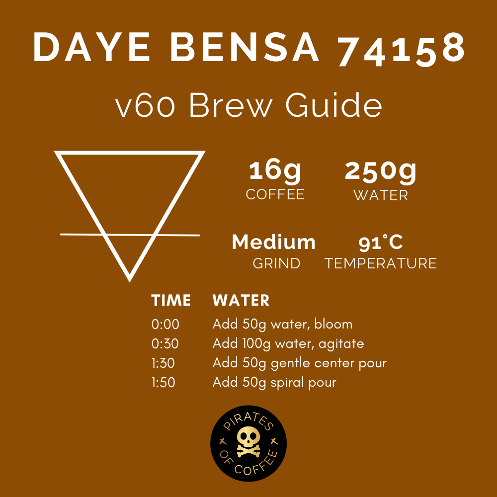 DAYE BENSA 74158: Ethiopia Washed
