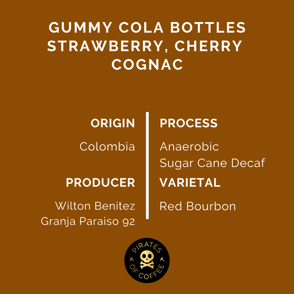 GUMMY DECAF: Colombia El Paraiso 92 Anaerobic