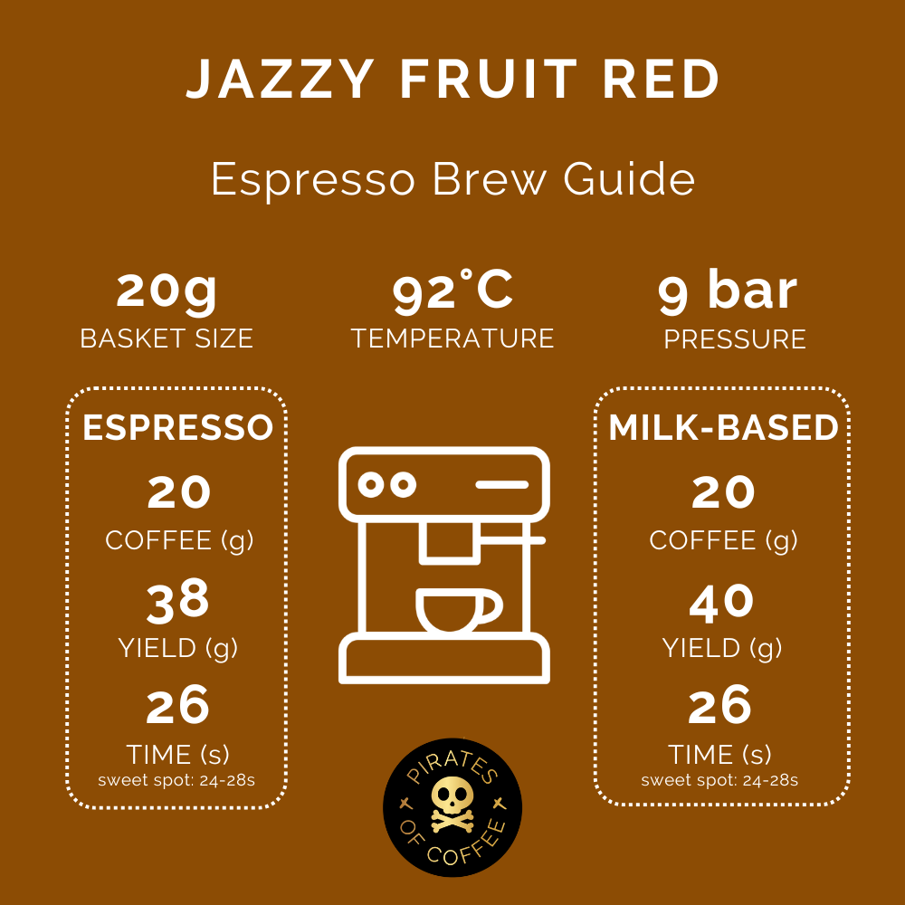 JAZZY FRUIT RED: Tropical Blend