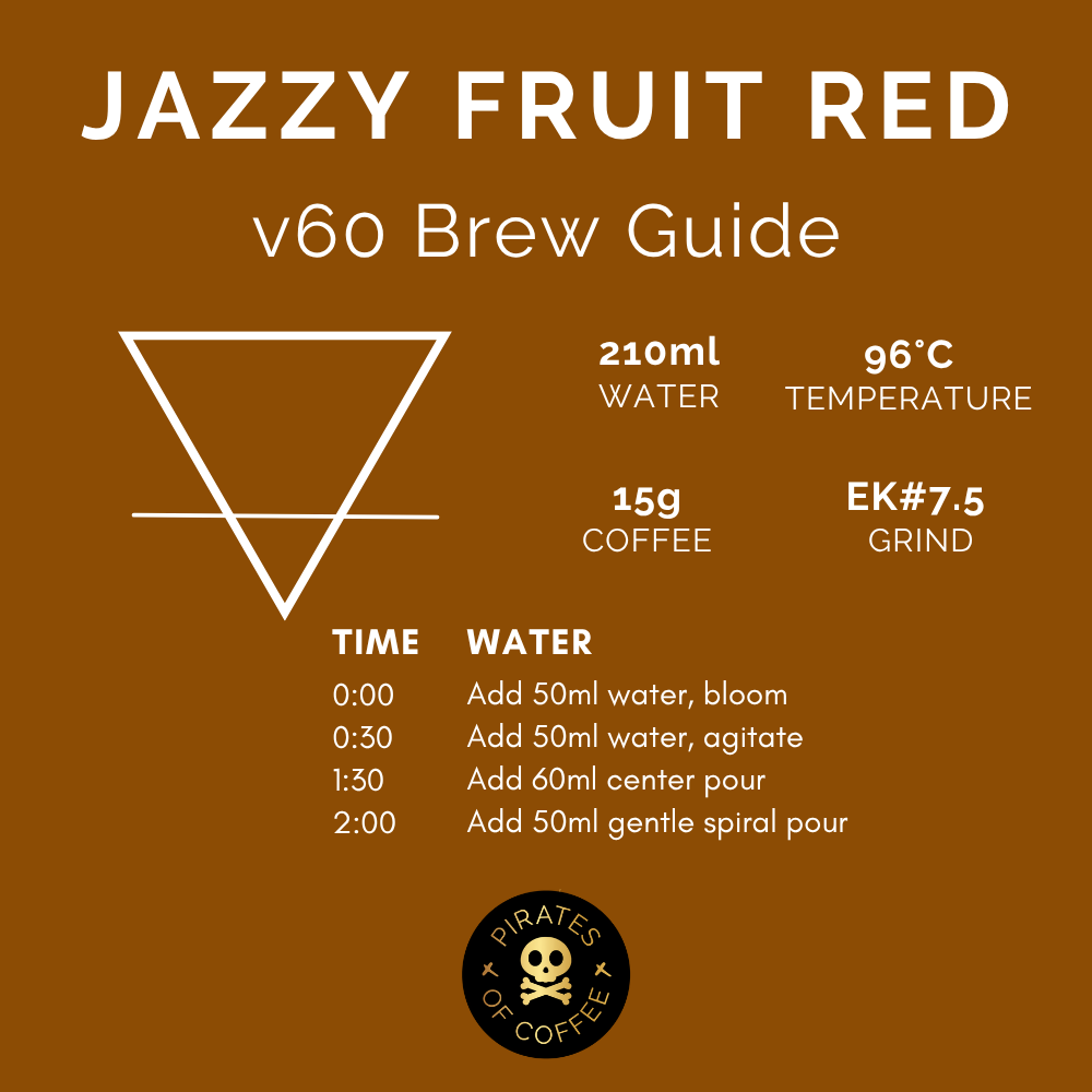 JAZZY FRUIT RED: Tropical Blend