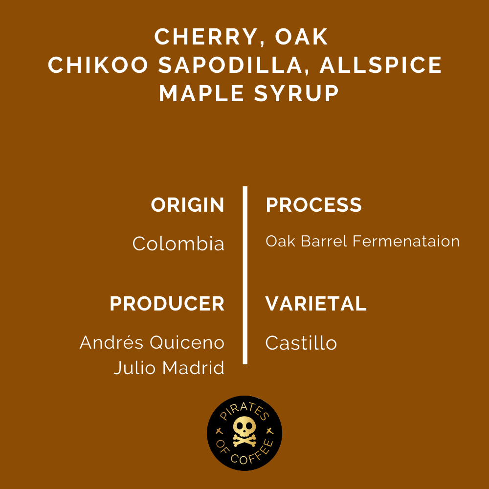 OAKY: Colombia Oak Barrel Process