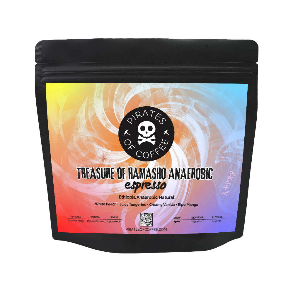 TREASURE OF HAMASHO ANAEROBIC ESPRESSO: Ethiopia Anaerobic Natural