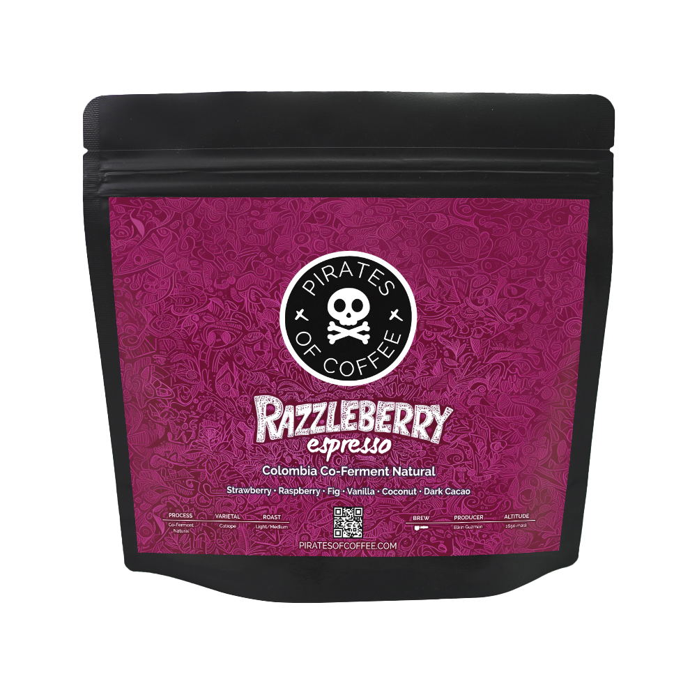 RAZZLEBERRY ESPRESSO: Colombia Co-Ferment Natural