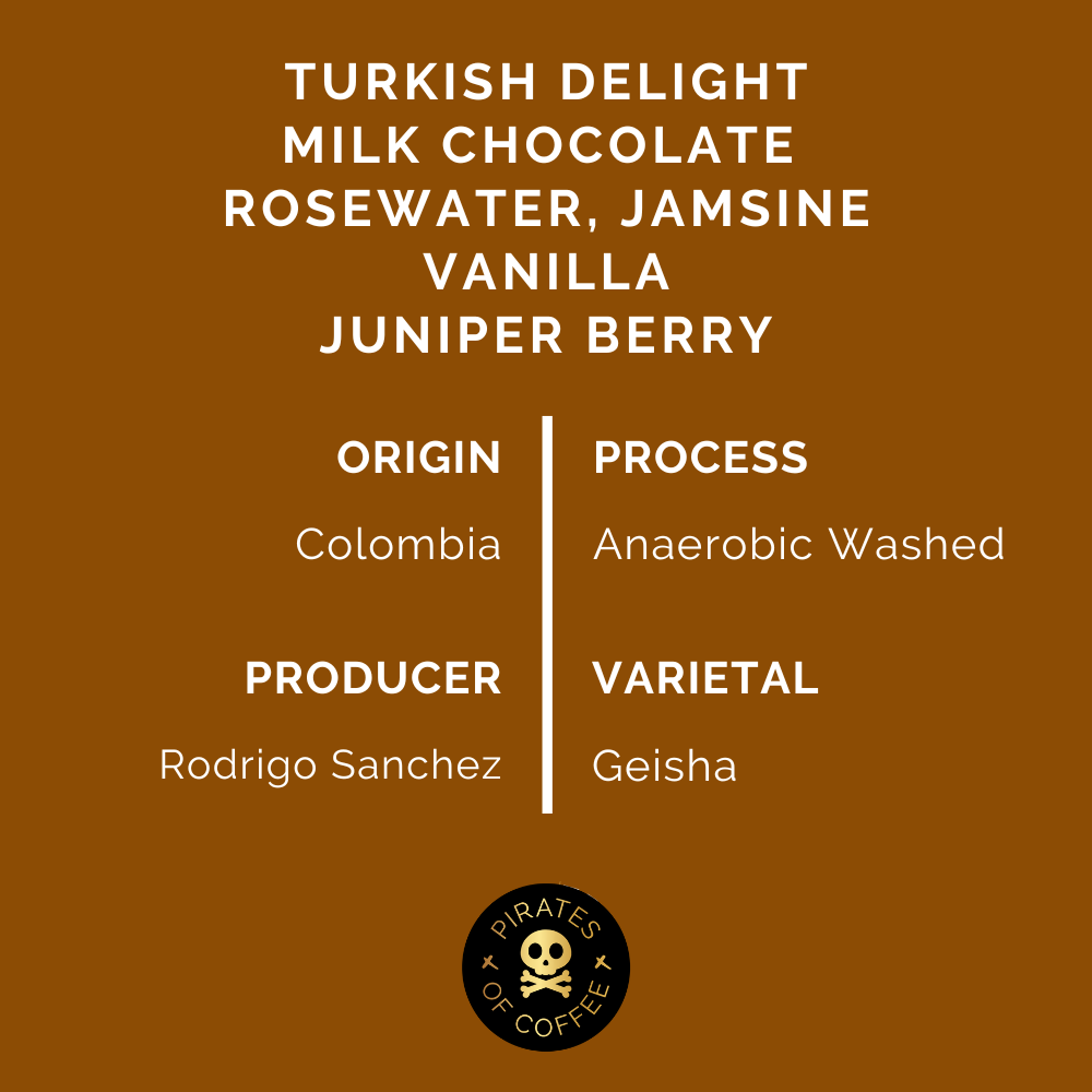 RODRIGO SANCHEZ GESHA: Colombia Anaerobic Washed