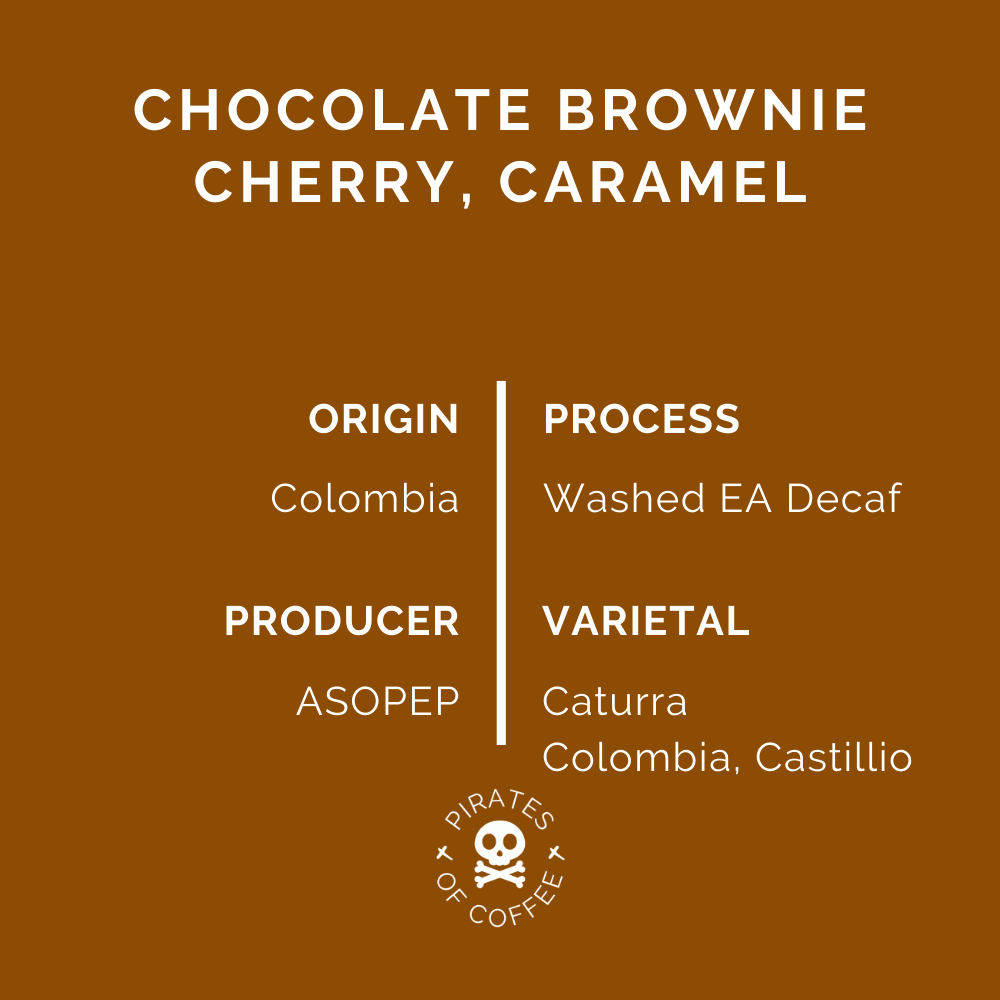BROWNIE DECAF: Colombia Huila