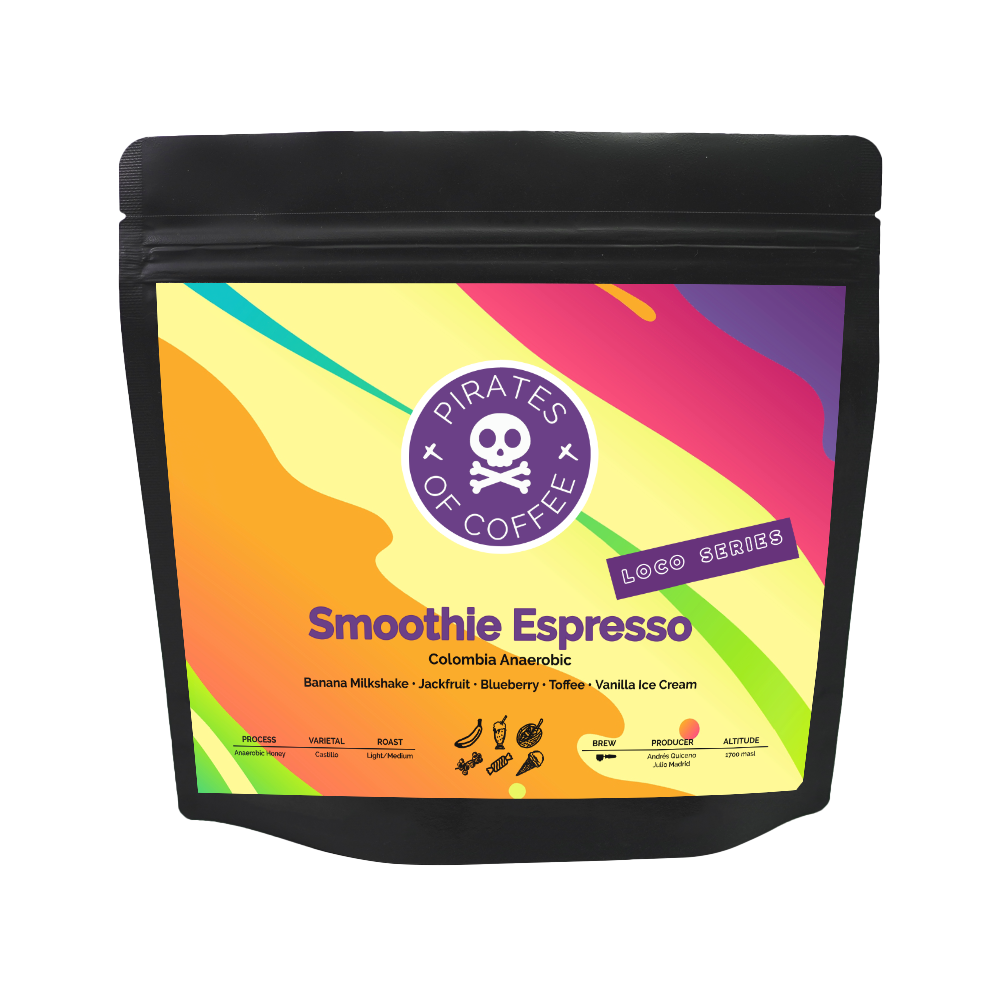 SMOOTHIE ESPRESSO: Colombia Anaerobic Honey 2022