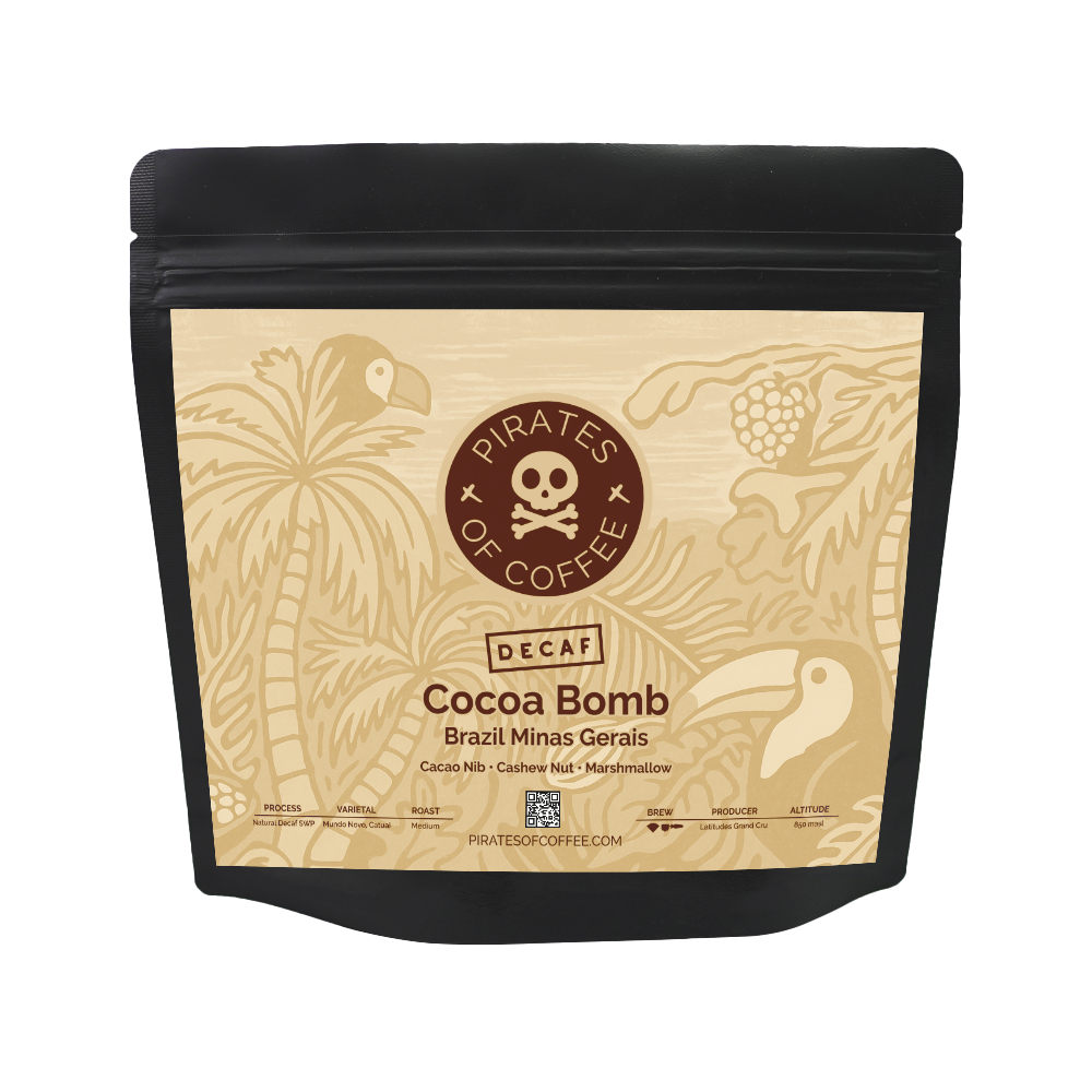 DECAF COCOA BOMB: Brazil Minas Gerais
