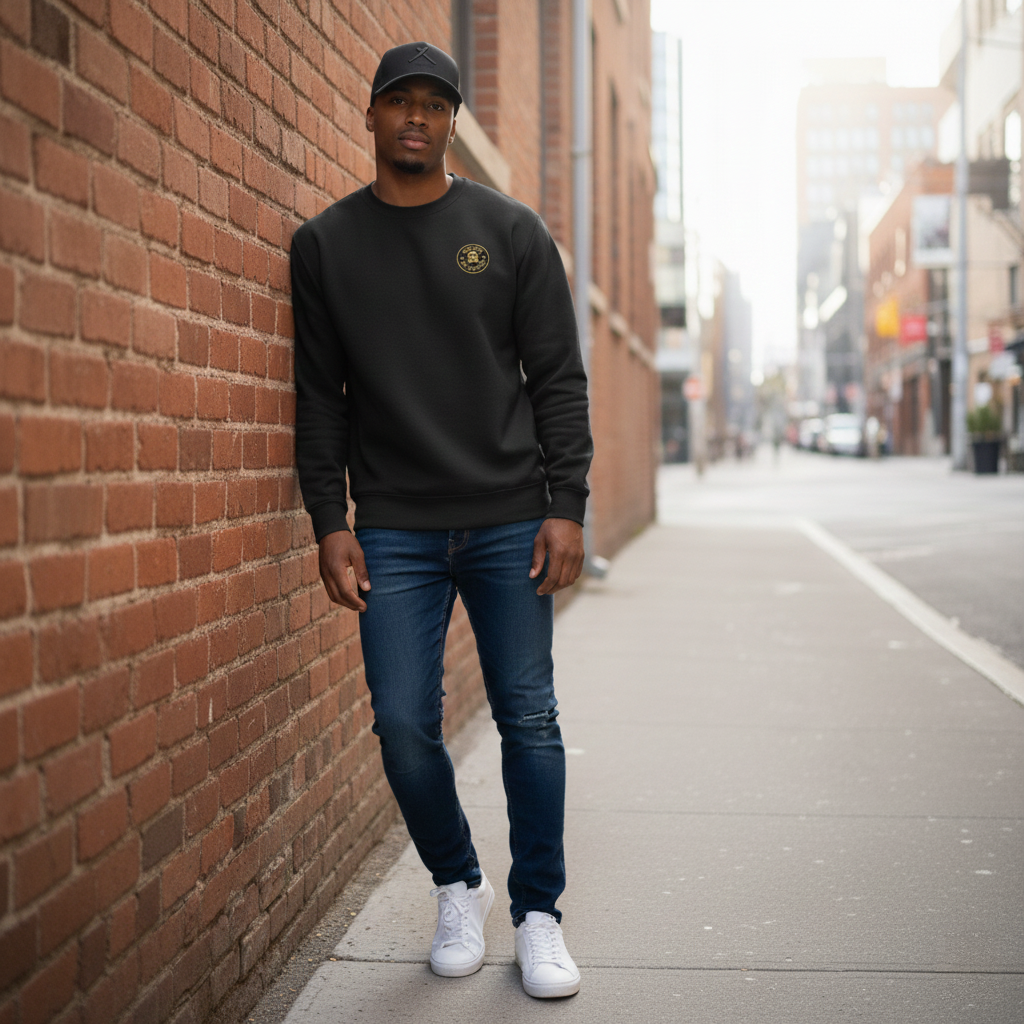 Embroidered Stealth Trucker Hat