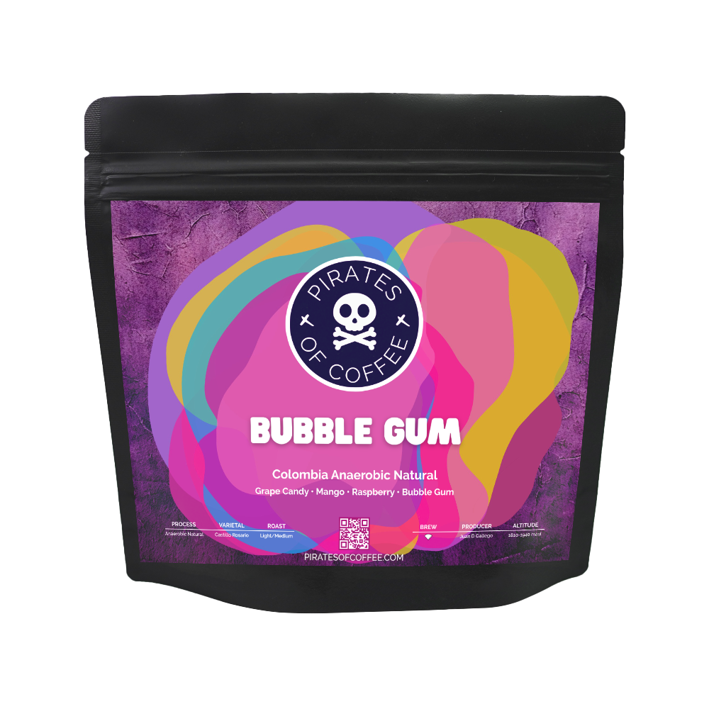 BUBBLE GUM: Colombia Anaerobic Natural (35KG GREEN COFFEE)