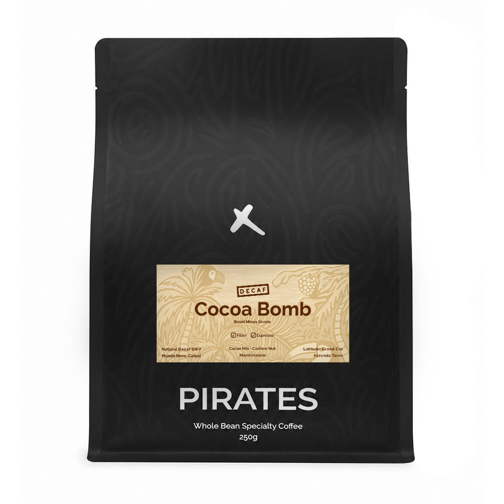 DECAF COCOA BOMB: Brazil Minas Gerais