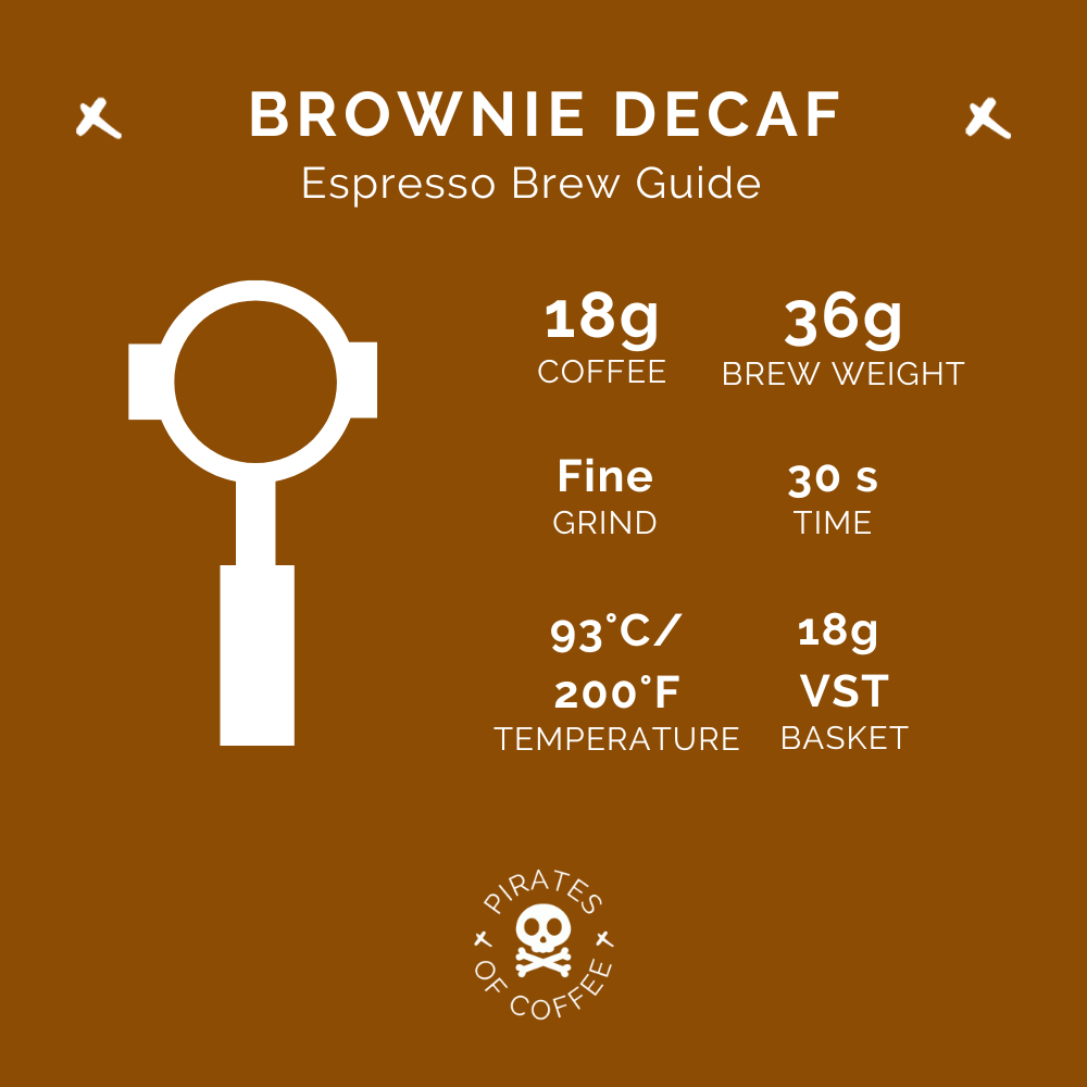 BROWNIE DECAF: Colombia Huila