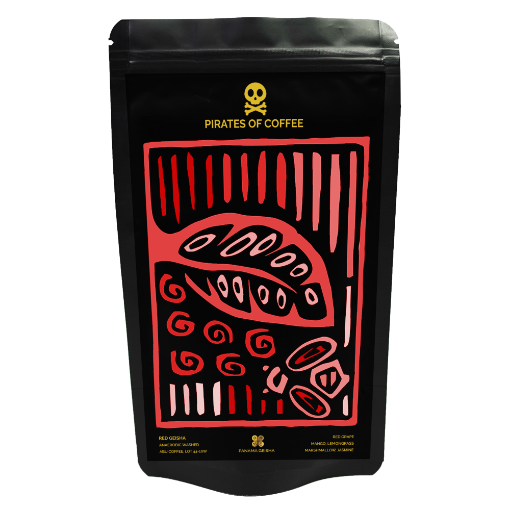 RED GEISHA: Abu Coffee Panama Lot 44-10W (Anaerobic)